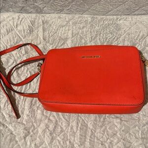 Michael Kors Orange Cross Body